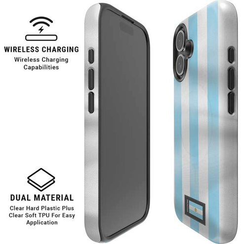 Argentina Soccer Flag iPhone 17 Magsafe Impact Case